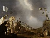 9. Cornelis Saftleven (Gorinchem 1607 – 1681 Rotterdam), {Allégorie de la folie humaine}, 1629