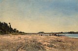 Henri Joseph Harpignies (Valenciennes 1819 – 1916 Saint-Privé, Yonne), {Rives de la Loire}, 1872