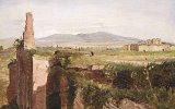 9. Joseph Severn (Hoxton (London) 1793 – 1879 Rome), {Sketching at the Baths of Caracalla, Rome}, 1838-39