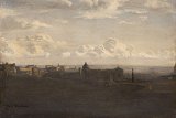8. Paul Flandrin, {View of Rome from the Pincio}, 1834