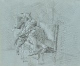 Tibout Regters, attribué à (Dordrecht 1710 – 1768 Amsterdam), {Homme endormi}