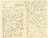 3. Claude Monet, lettre à Alice Hoschedé, Londres, 12 février 1900