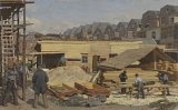 Willem Bastiaan Tholen, {Houses Under Construction}, 1895