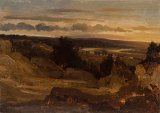 Charles Daubigny (Paris 1817 – 1878 Paris), {Vallée de la Seine}
