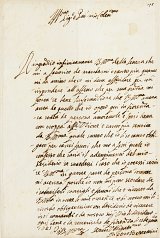 4. Pietro Berrettini called Pietro da Cortona, letter to Cassiano dal Pozzo