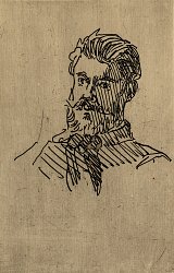 Édouard Manet, {Portrait of Félix Bracquemond}, 1865