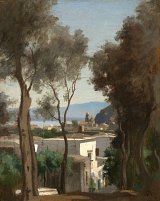 Alfred de Curzon (Moulinet 1820 – 1895 Paris), {Vue de Vico et de la baie de Naples}, 1851