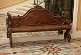 1. Banc rococo, XVIIIe siècle