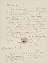 Théophile Thoré-Bürger, {Lettre à Léopold Double}, vers juin 1866