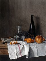 Léon Bonvin, {Nature morte à la grenade}, 1864