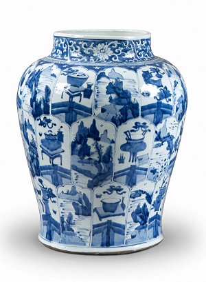 {Jar}, Jingdezhen Kangxi, 1685-1700