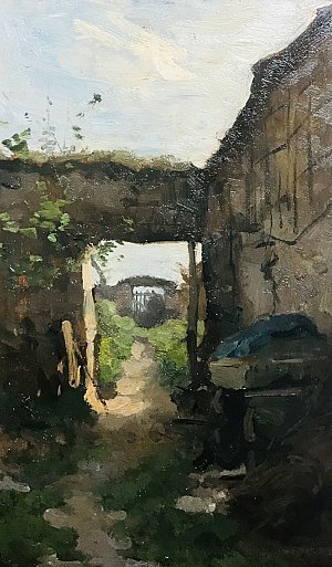 6. Willem Bastiaan Tholen, {Jardin à Barbizon}, 1887