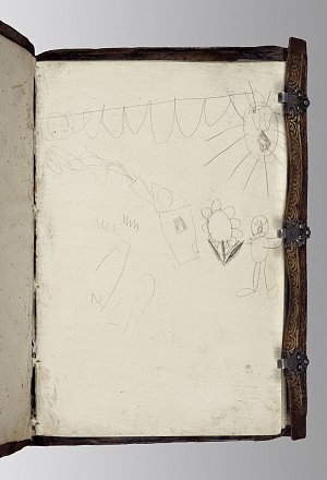 2. Carnet d'esquisses à la pointe d'argent, page 1