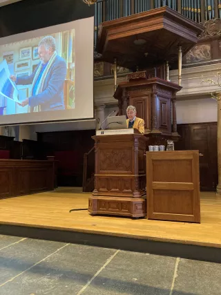 Peter Hecht à l'Oude Lutherse Kerk, Amsterdam, le 4 mars 2023