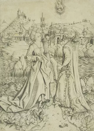 2. Monogrammiste ES, {Auguste et la Sibylle de Tibur}