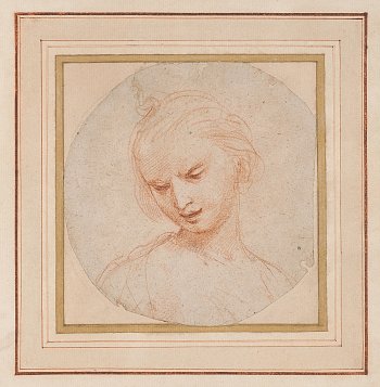 Bernardo Cavallino (Naples 1616 – 1656 Naples), {Diana, bust-length, looking down to the left}