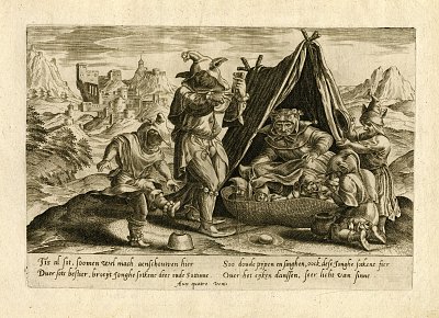 10. Anonyme, publié par Aux Quatre Vents, {La Famille de fous}