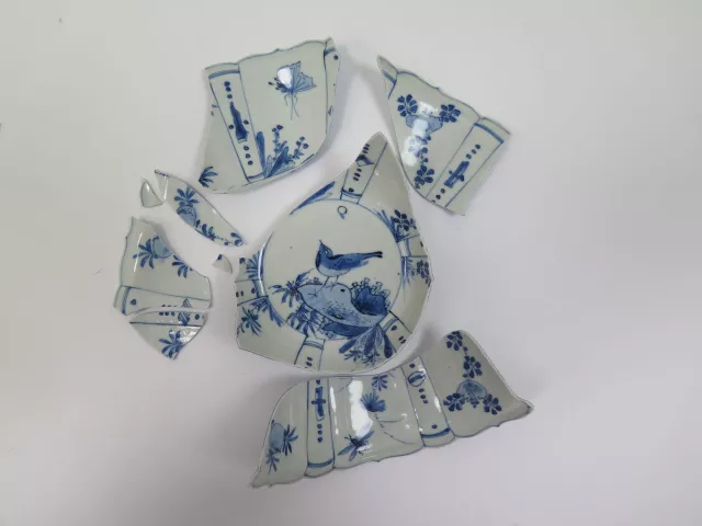 5b. Bol en porcelaine, en cours de restauration