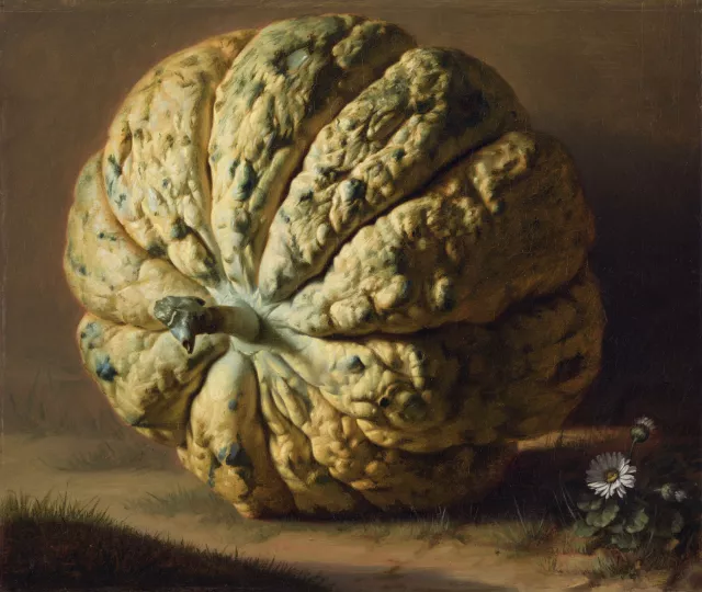 3. Attribué à Antoine Chazal (Paris 1793 – 1854 Paris), {Une citrouille}