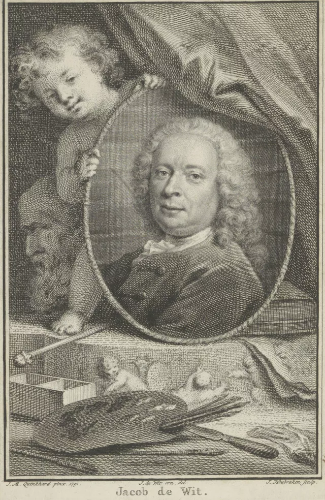 Jacob Houbraken (Dordrecht 1698 – 1780 Amsterdam), d'après Jan Maurits Quinkhard (Rees 1688 – 1772 Amsterdam)