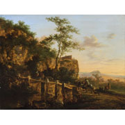 Jan Both<br><i>Mountain landscape with a bridge</i>