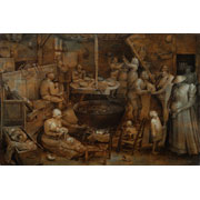 Jan Brueghel the Elder<br><i>The visit to the tenant farmer</i>