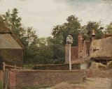 Augustus Leopold Egg (Londres 1816 – 1863 Alger), {Cour de ferme}