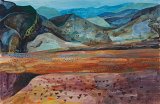 Charles Donker, {Paysage des montagnes de Monfragüe}, 1994