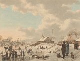 Jacob Cats (Altenau 1741 – 1799 Amsterdam), {Winter Landscape with Skaters}, 1798