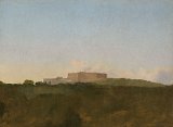 Edgar Degas (Paris 1834 – 1917 Paris), {Château Sant'Elmo, depuis Capodimonte}, vers 1856
