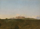 Edgar Degas (Paris 1834 – 1917 Paris), {Castel Sant'Elmo, from Capodimonte}, c. 1856