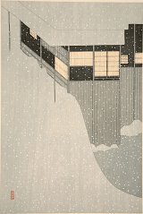 Komura Settai, {Snowy morning}, 1941