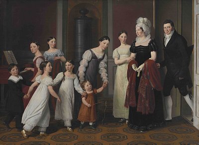 {The Nathanson Family}, 1818